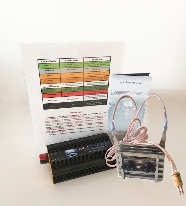 NEW TECHNOLOGY!  Ionic Balancer Compact Detox Foot Spa w/ Classic Array