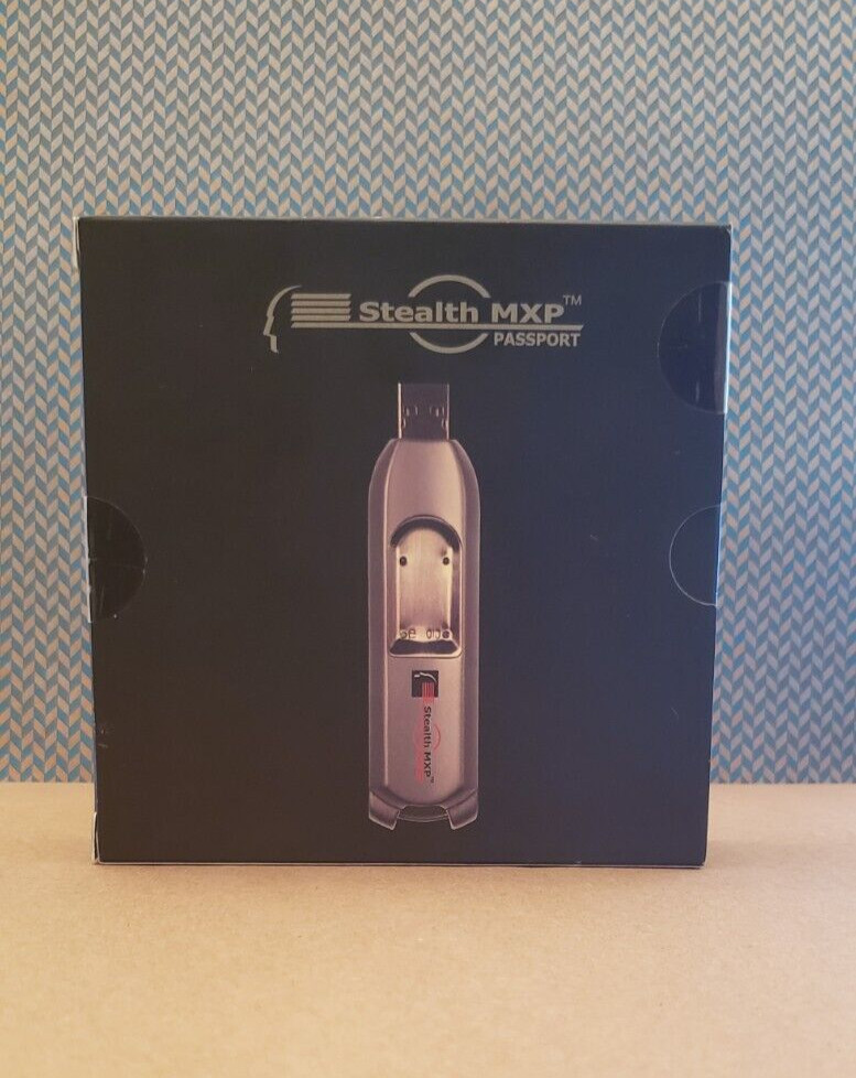 MXI SECURITY STEALTH MXP PASSPORT 4GB ENCRYPTED FLASH DRIVE