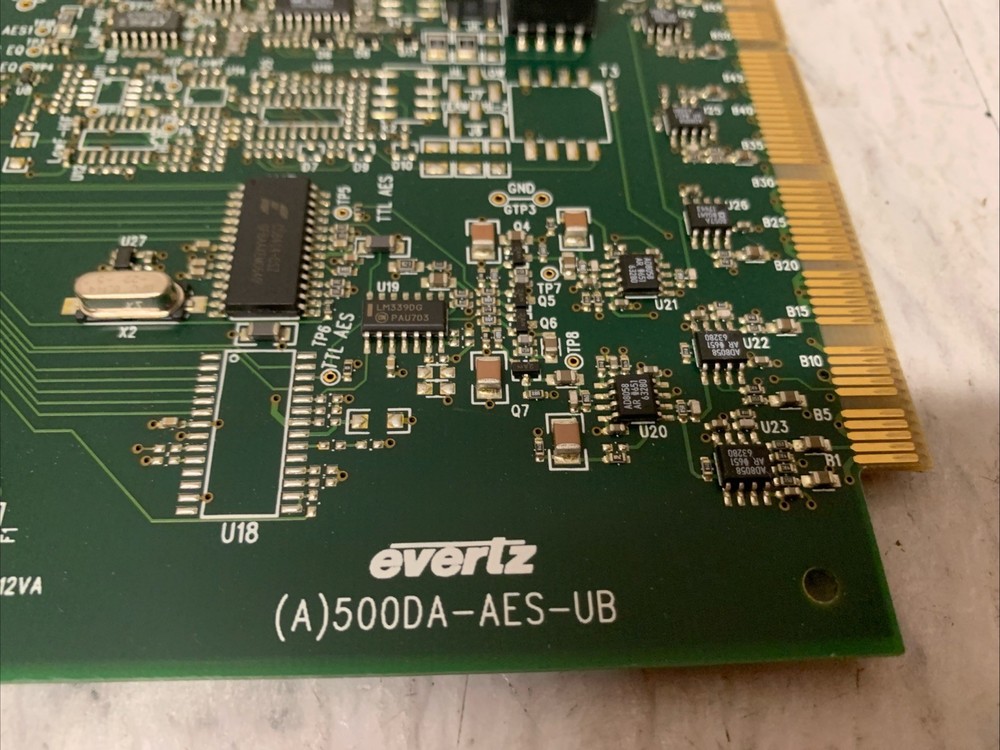 Evertz (A)500DA-AES-UB Audio Distribution Amplifier Card