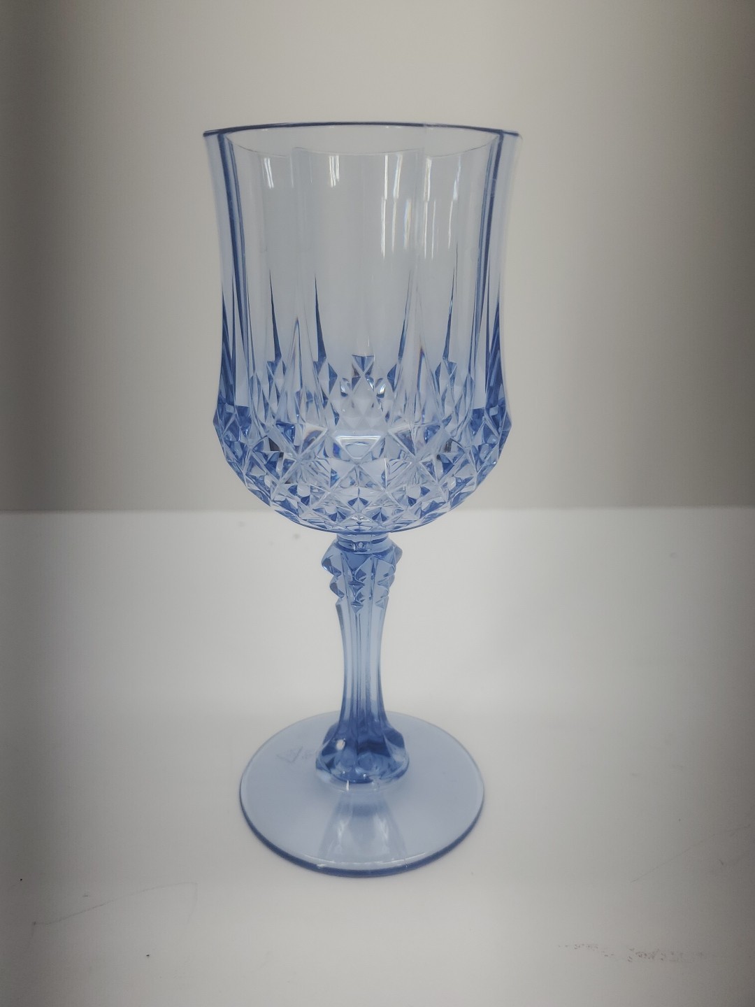 Plastic Wine Glasses，Plastic Goblets Vintage Style Cordial Drinking Glasses