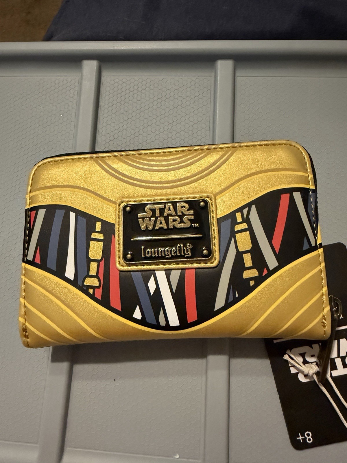 Loungefly Star Wars C-3PO 2022 Anaheim Celebration Exclusive Wallet 3cpo