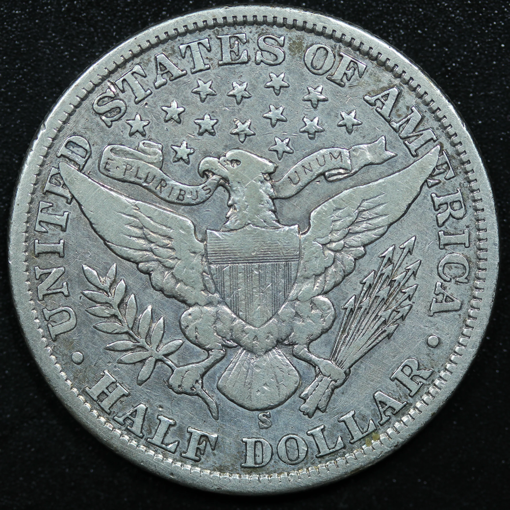 1900 S Barber Half Dollar - San Francisco - Nice Condition
