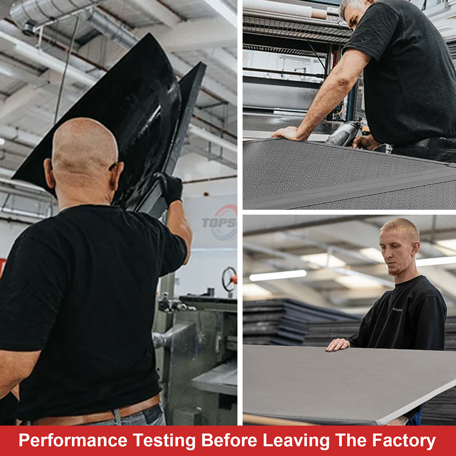 6.8FT Hard Tri-Fold Tonneau Cover Truck Bed for 1999-2024 F250 F350 SuperDuty