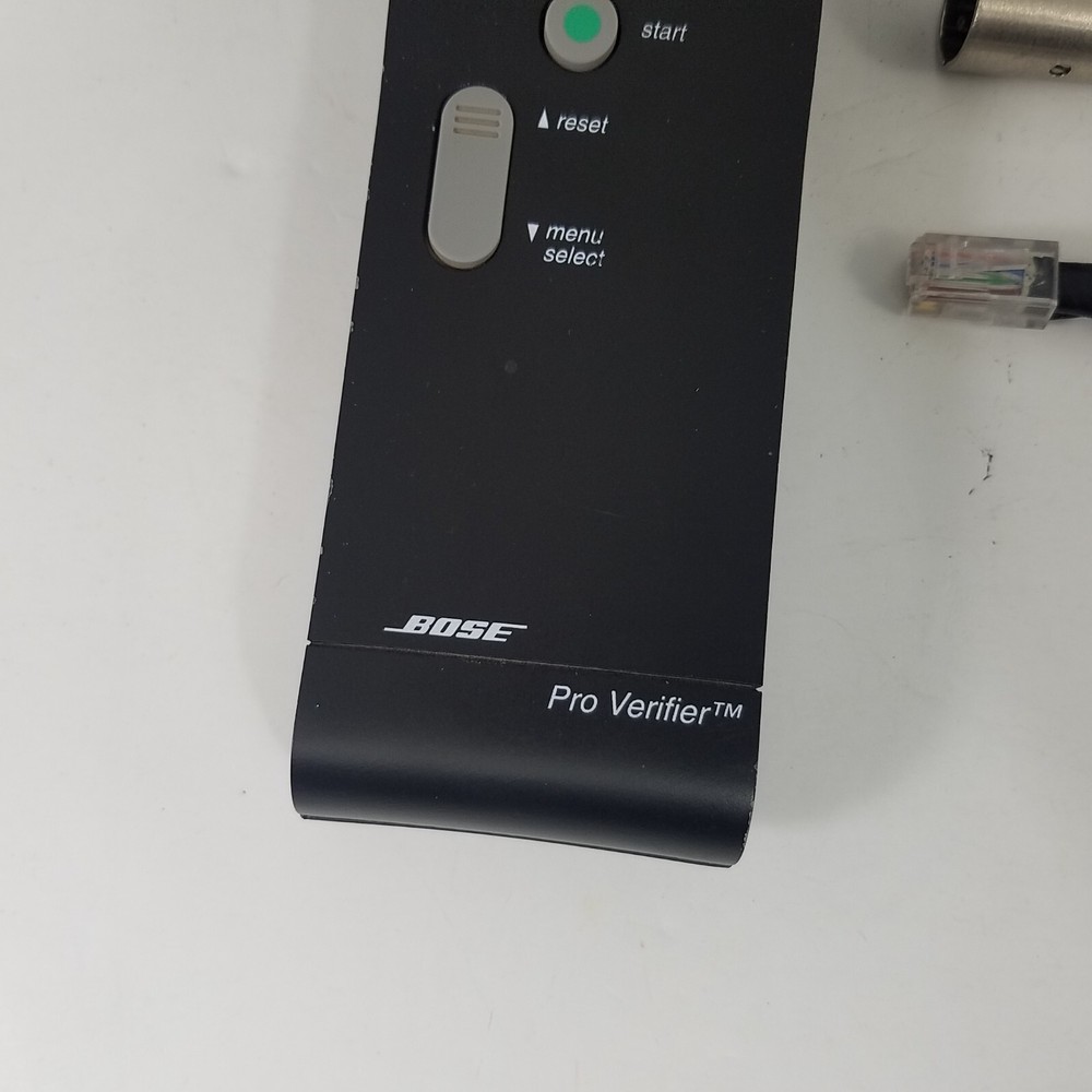 Bose Pro Verifier Tonematch TM Unit Tested and Working