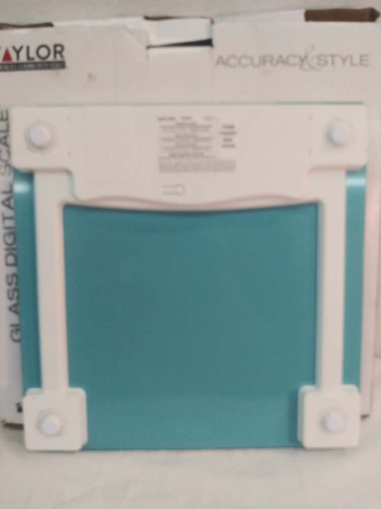 TAYLOR GLASS DIGITAL BATH SCALE