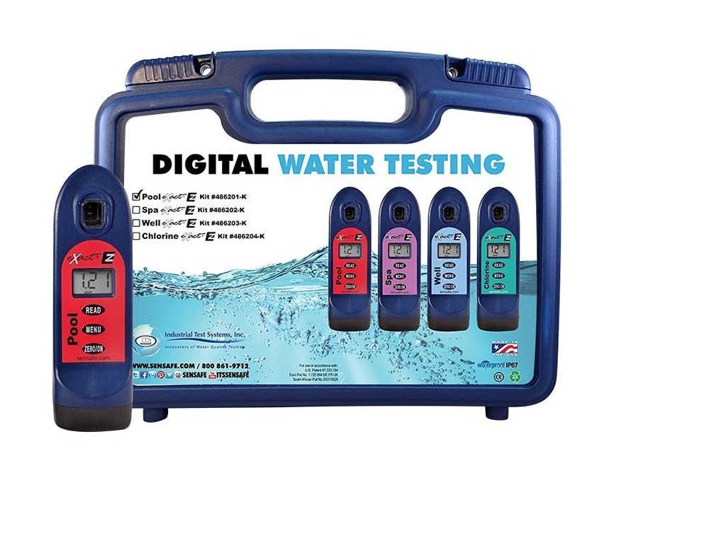 Pool EZ Photometer Starter Kit 10 Parameters Water Testing Digital Reader NSF