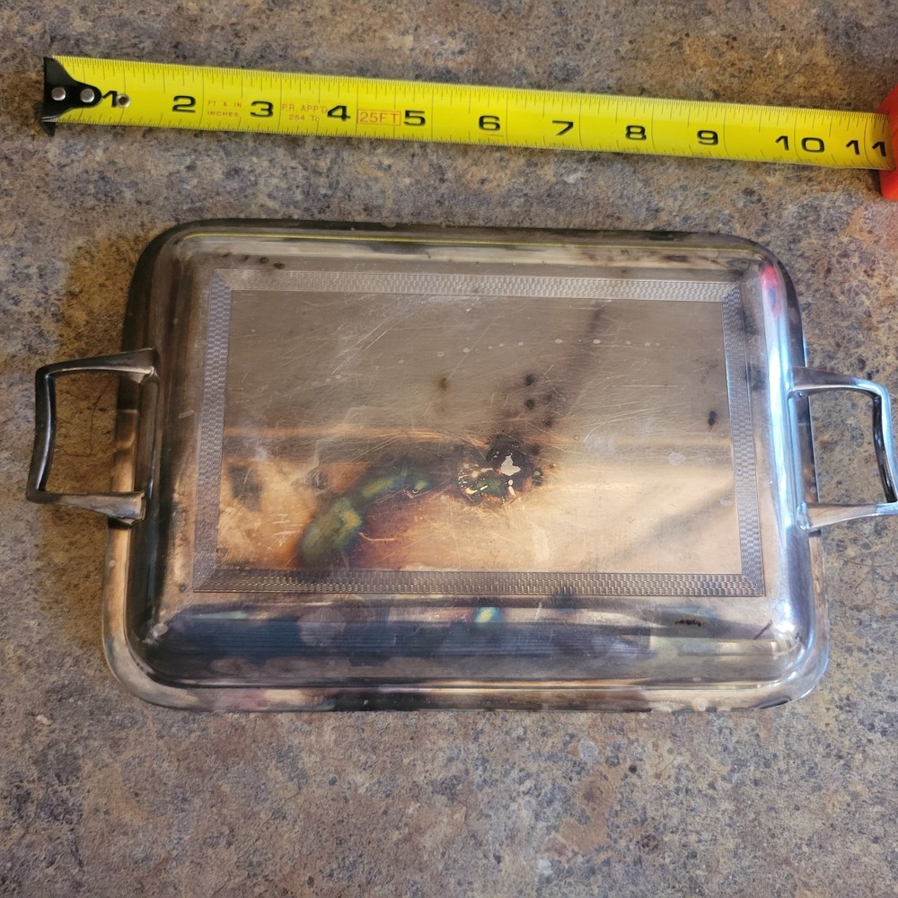 Silverplate Platter Lid or Cover Only