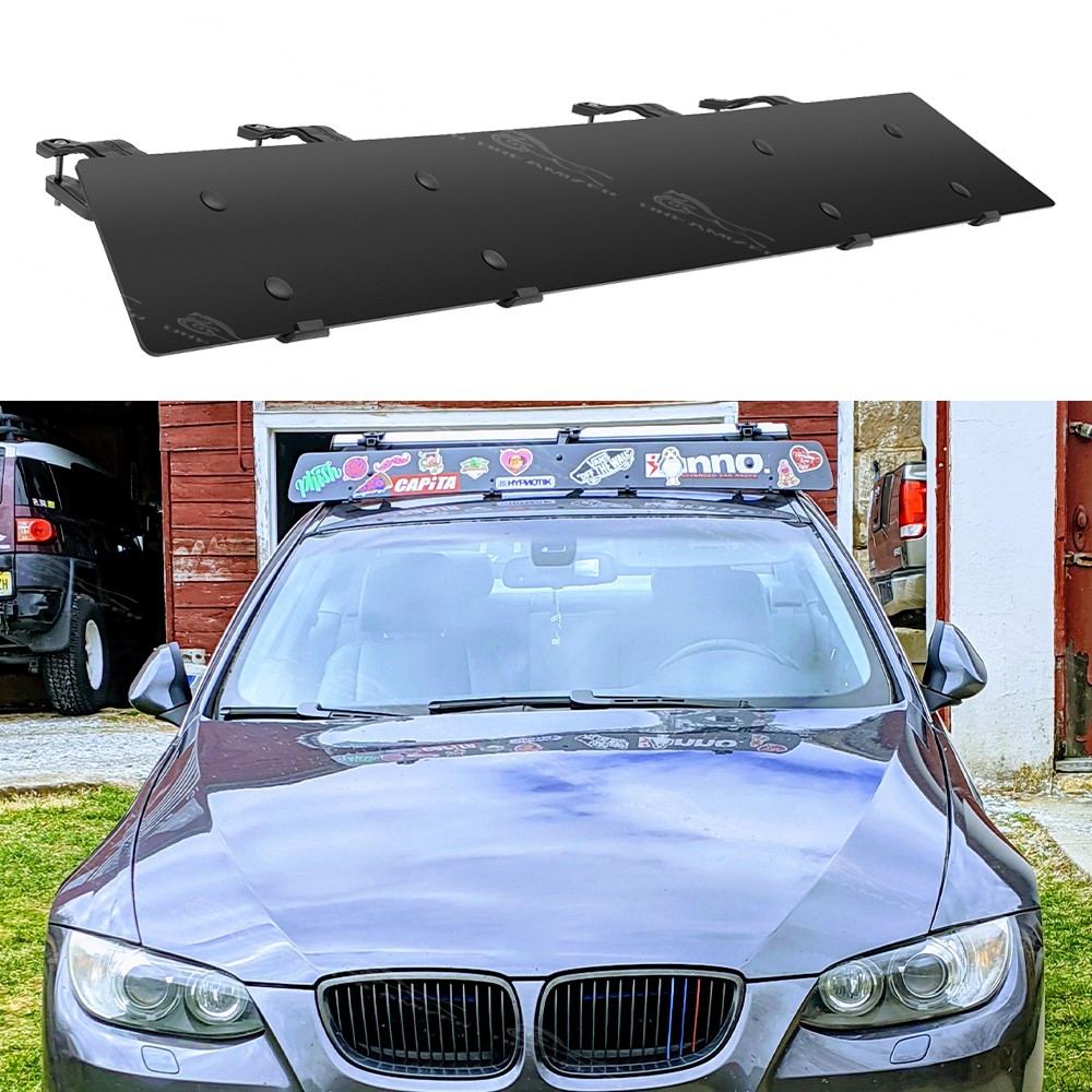 For 3 Series E90 E91 E46 Roof Rack Crossbars Windshield Air Fairing Deflector