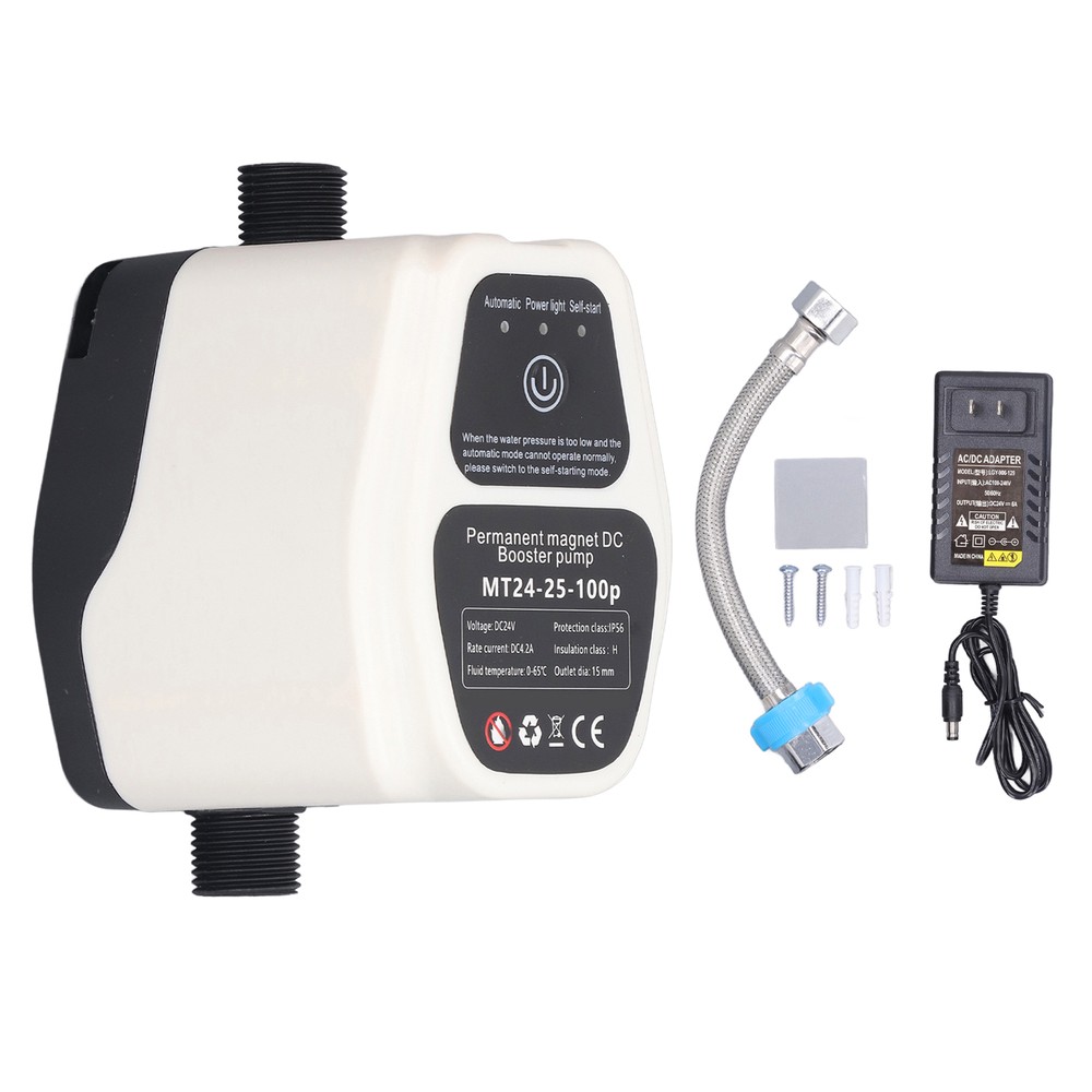 Pump 100W 24V 25L Full Automatic Intelligent Sensing Quiet Boost Pump