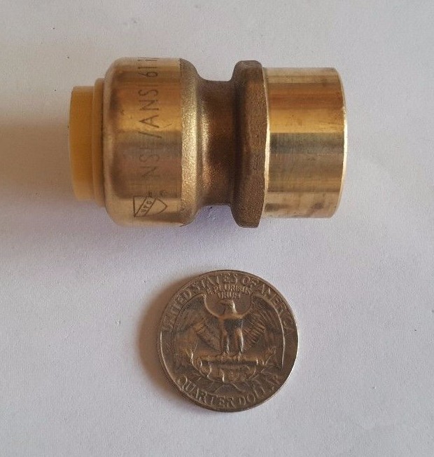 10 PIECES 1/2" PUSH FIT X 1/2" FEMALE ADAPTERS NEW!