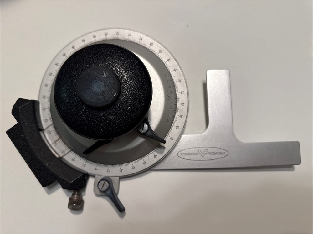 [As-Is] Vemco V Track Protractor Head Manual Drafting Table Part