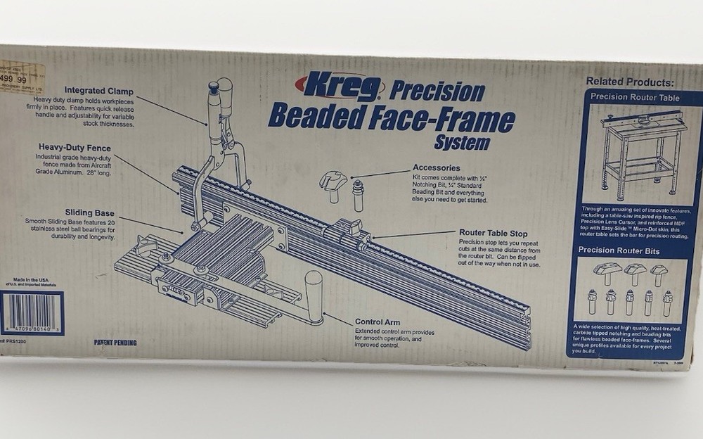 Kreg PRS1200 Face Frame System