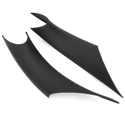 Left & Right Interior Door Pull Handle Covers Repalcement for 2012-2018 Black