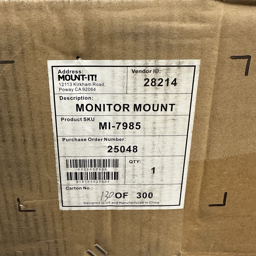 Mount-It! Mobile PC Workstation | MI-7985