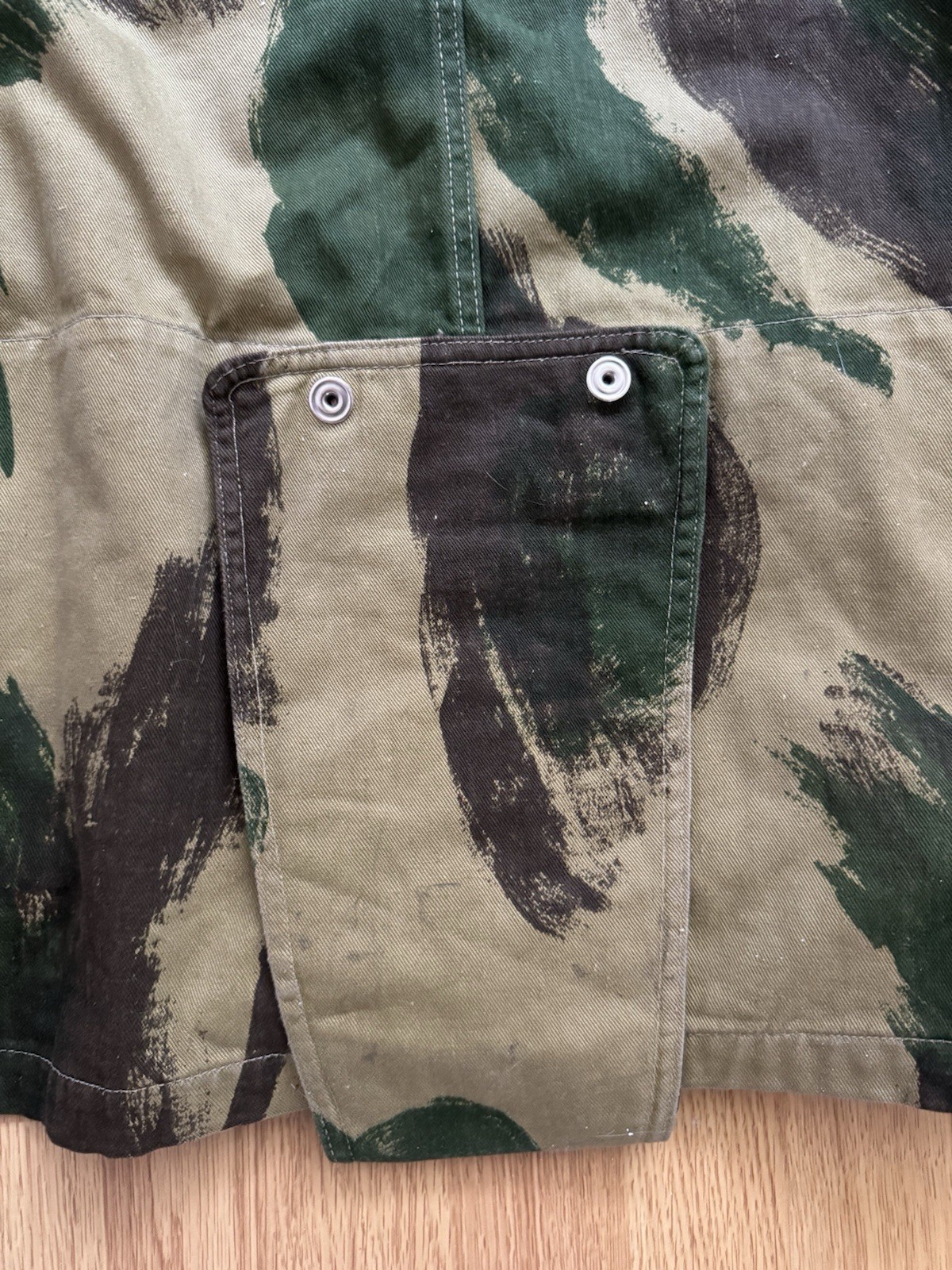 Genuine 1959 Pattern Denison Smock Major Rank & Wings Airborne Parachute