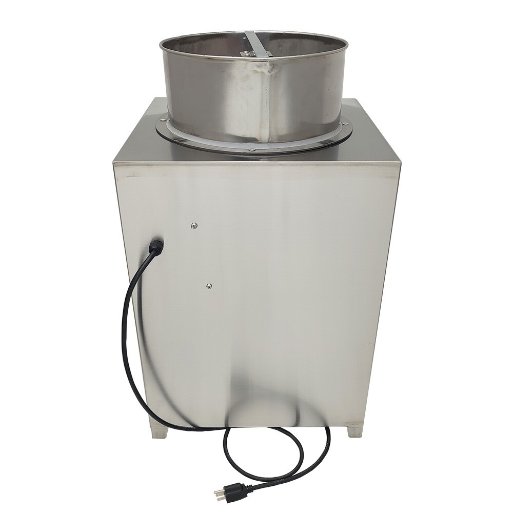 Pneumatic Garlic Peeling Machine Commercial Garlic Process Time Control 25kg/h