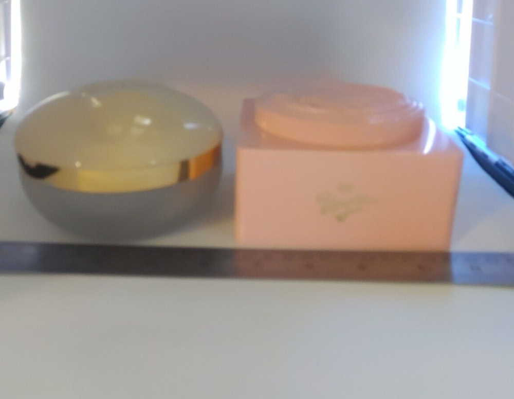 Estee Lauder Private Collection, Evyan Pink Dusting Powder Boxes Vintage Empty