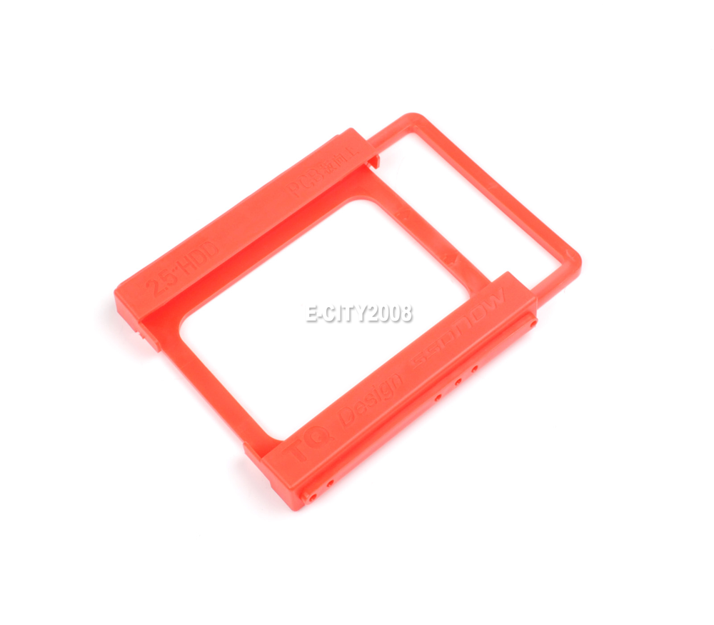 100Pcs 2.5" to 3.5" Adapter Bracket SSD HDD Notebook Mounting Tray Caddy Bay