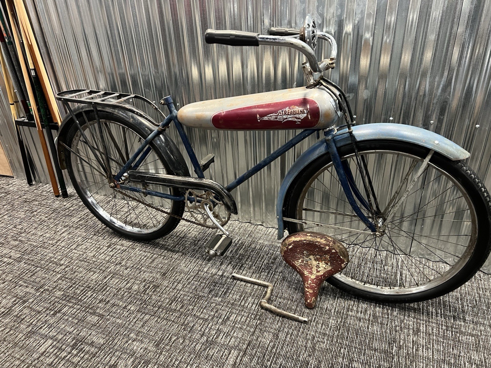 Rare SCHWINN Aerocycle Vintage 1930’s Men Bicycle Bike Grail Collectable