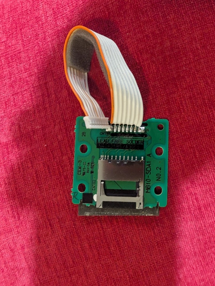 Casio CDP-200R SD Card Reader Board – M810-SDA1 A