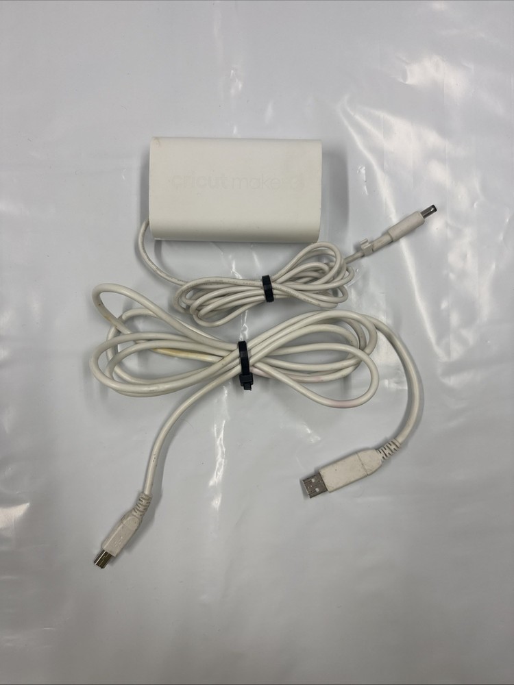 Cricut Maker 3 OEM Replacement AC Adapter Power Supply Cord Cable A1