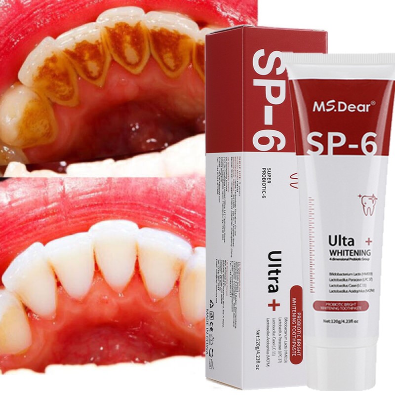 Sip-6 Toothpaste, Whitening Sp-6 Toothpaste, Deep Cleaning Brighten Toothpaste