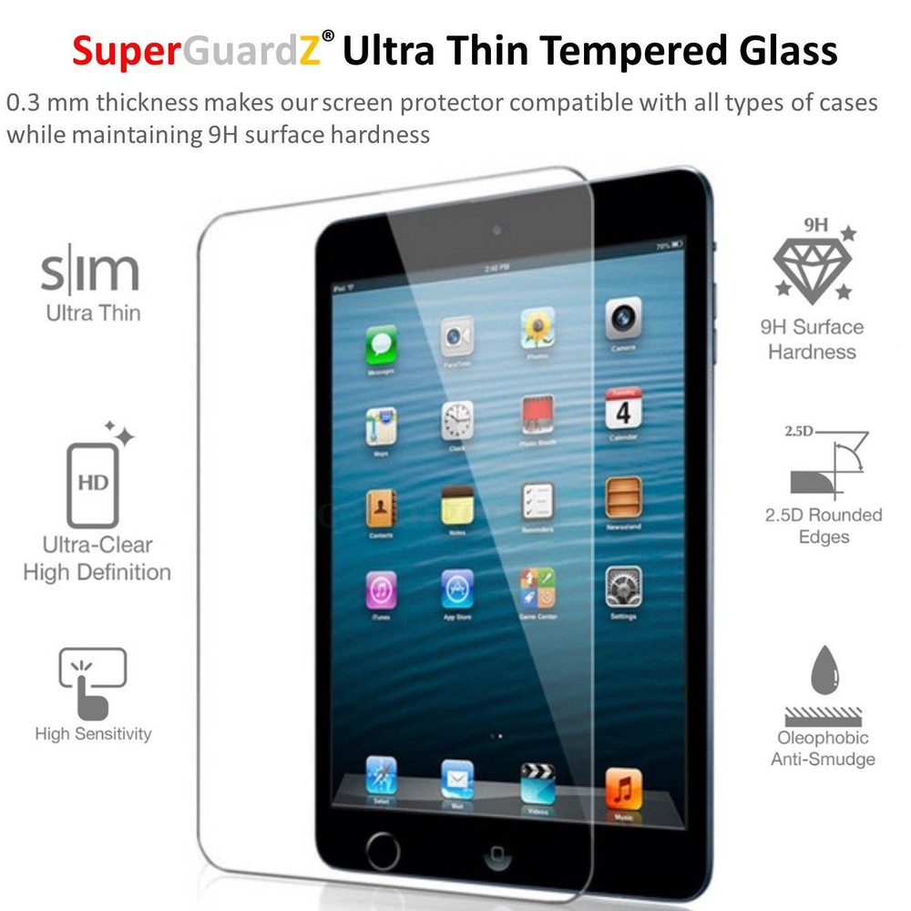 [2-PACK] iPad Pro 12.9 (2017 & 2016) Tempered Glass Screen Protector Saver Armor