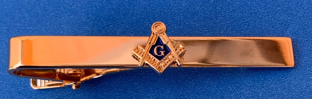 Masonic master mason tie bar