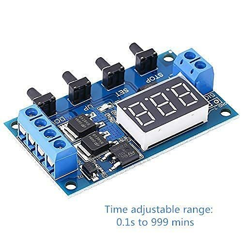 Timer Delay Relay Dc 5v 12v 24v On Off Timer Module Trigger Cycle Dual Mos Delay