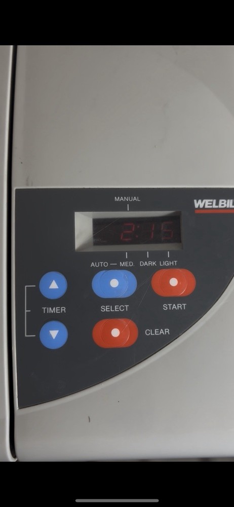 Welbilt Bread Maker ABM-350 1lb Tested Working White Bread Machine 4 Settings