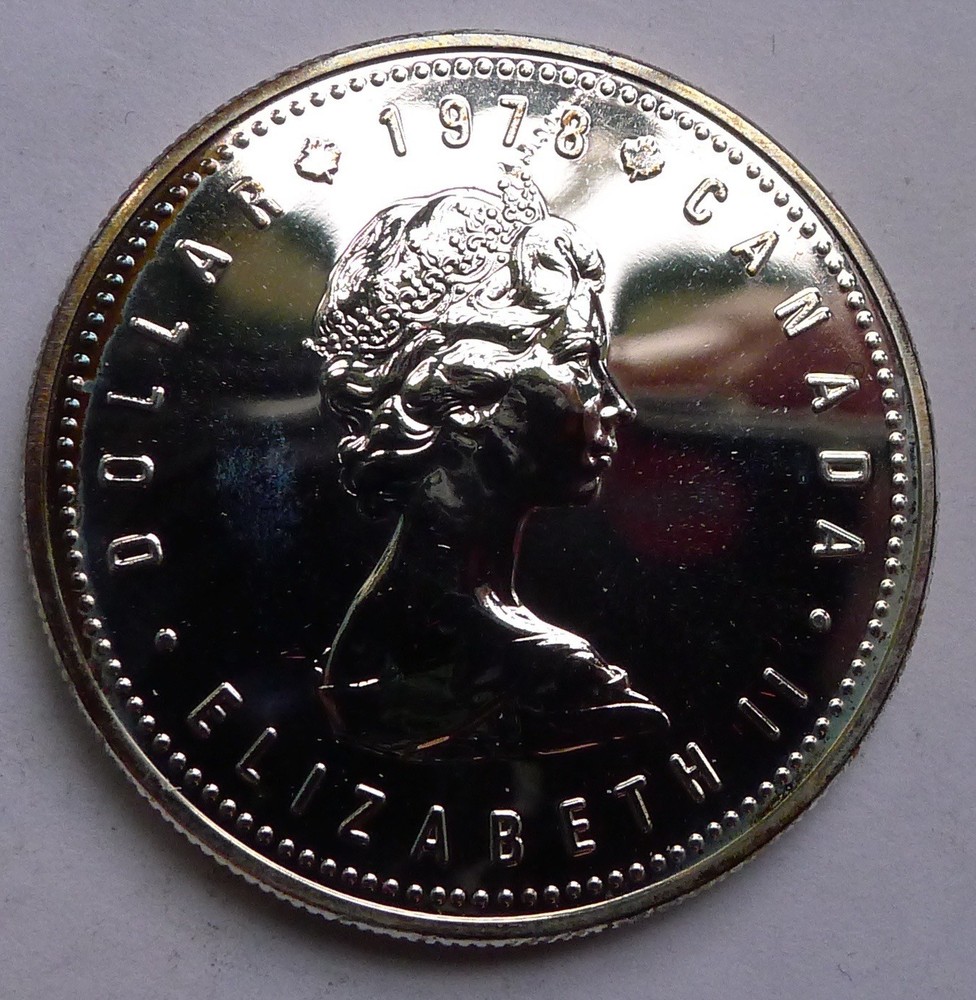 Canada Dollar $1 1978 Commonwealth Games SILVER (B2)