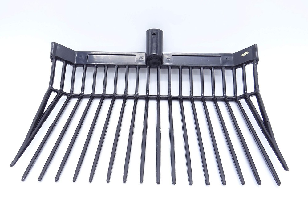 Manure, Stable Pitch Fork Replacement Head (Black 3 Pack)