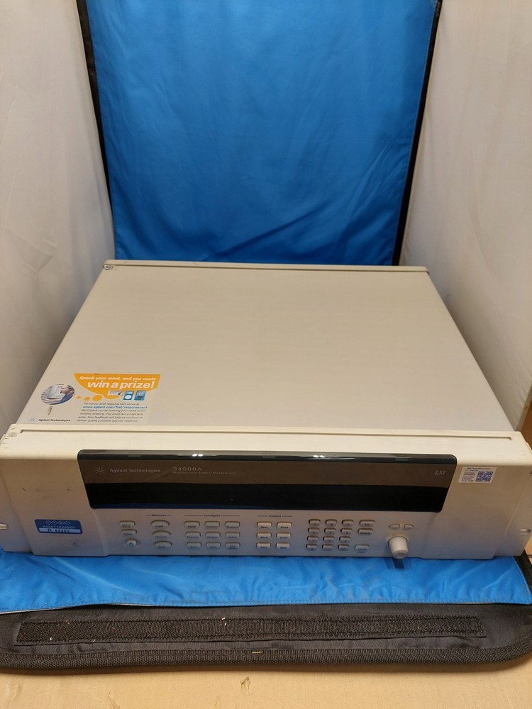 Agilent Technologies 34980A Multifunction Switch Measure Unit with 3 modules