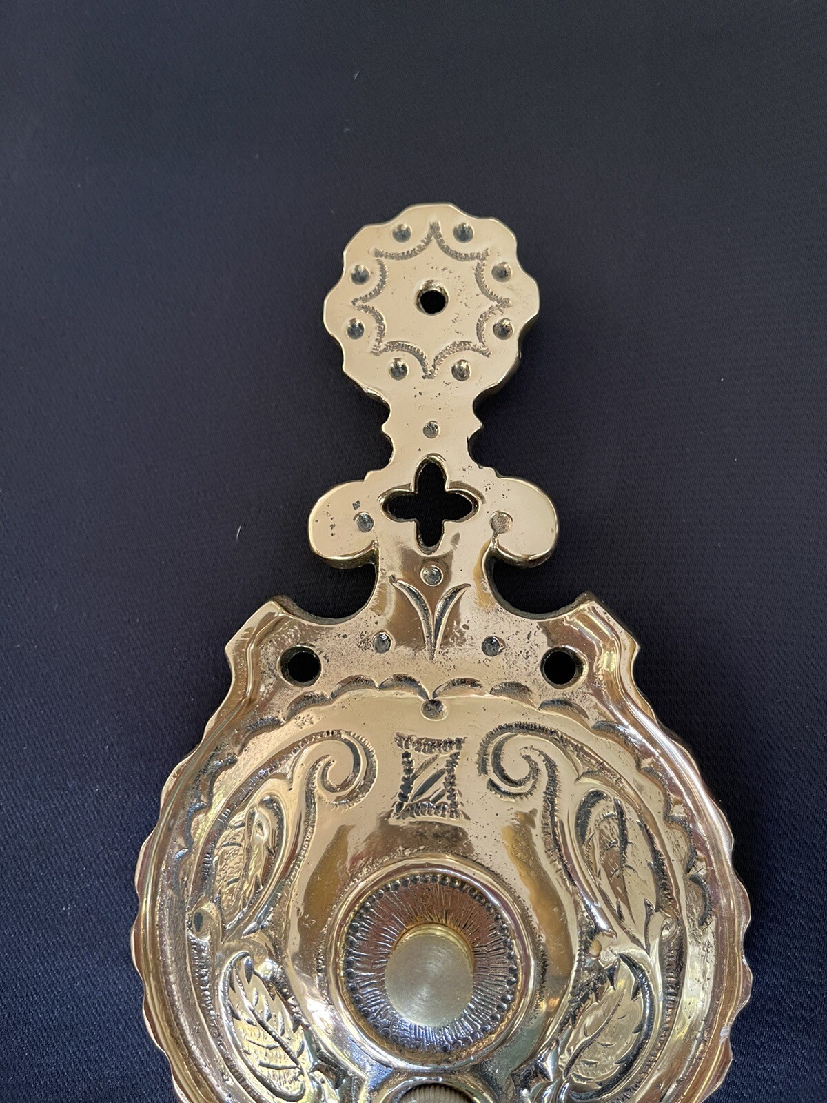 PAIR Antique Aesthetic Solid Brass Wall Sconces East Lake Victorian