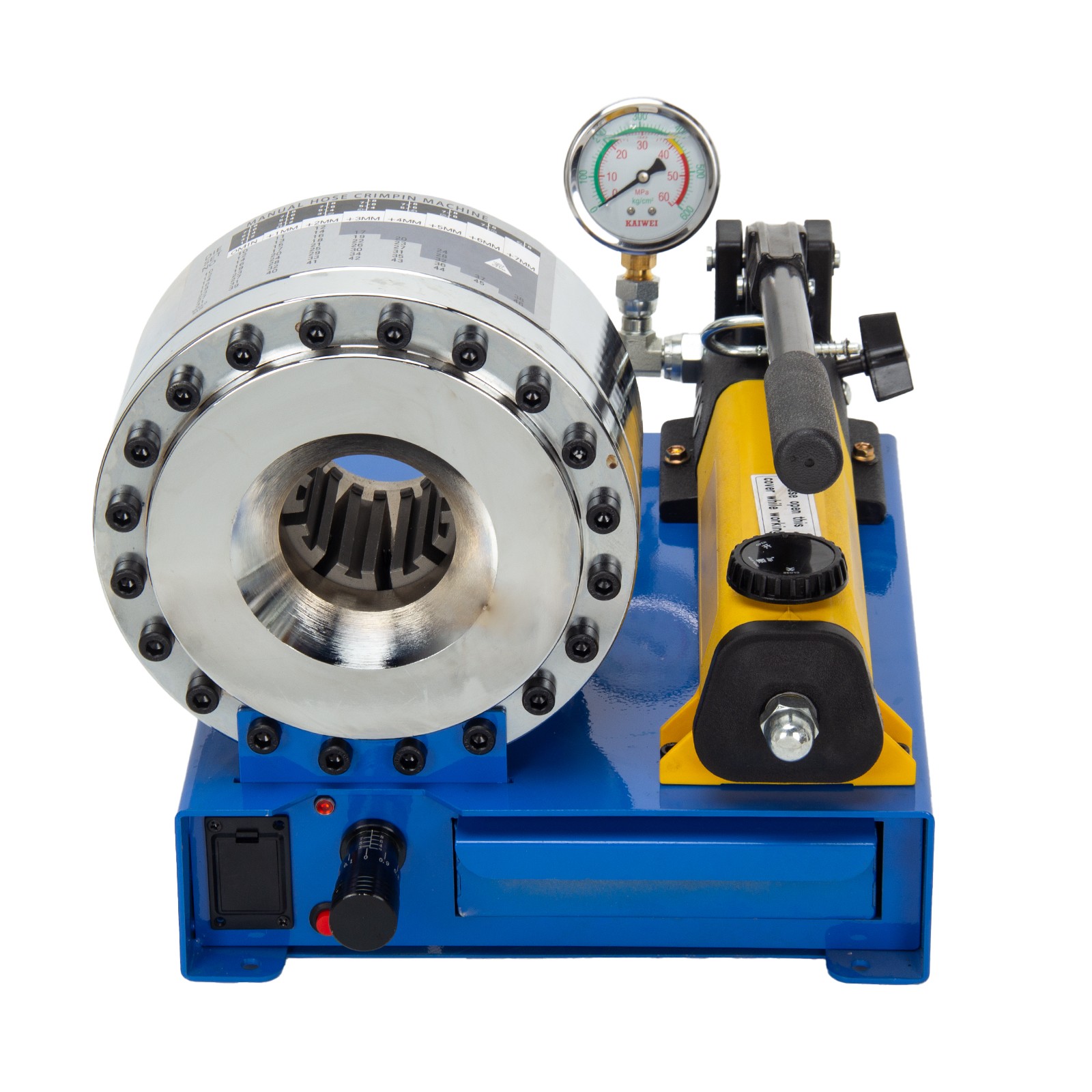 Portable Hydraulic Hose Crimper Pipe Crimping Machine 5600KN With 9 Sets Dies