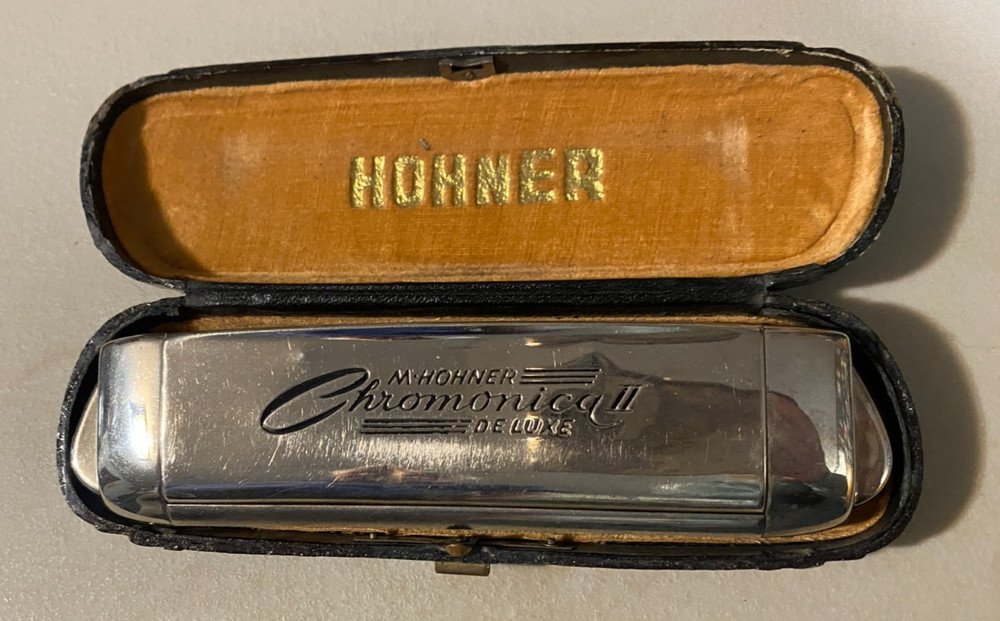 M. Hohner Chromonica II Deluxe Harmonica and Case