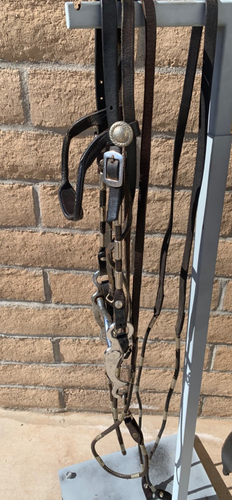 Vintage Western Pony Saddle 12" w/Taps Poco Bueno Bridle Reins Tack Lot