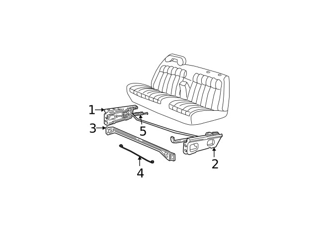 Genuine GM Return Spring 15552399