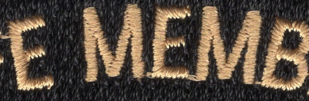 Life Member Tab Top Banner Patch