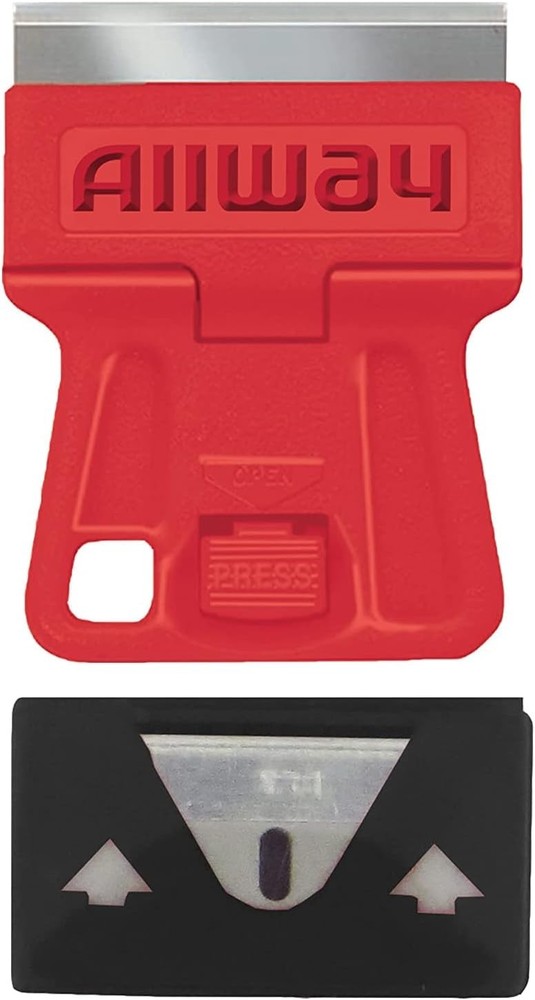 Mini Glass Scraper with 5 Razor Blades