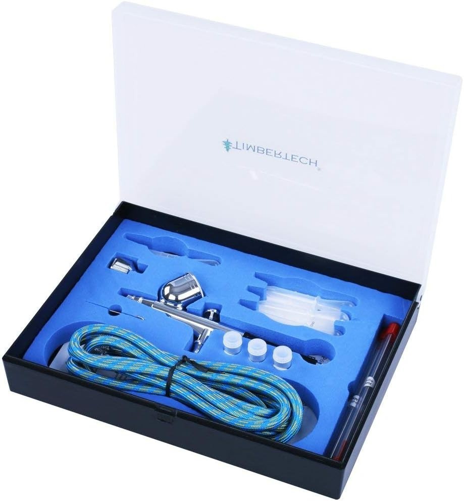 Compact Airbrush Set for Model Making & Varnishing