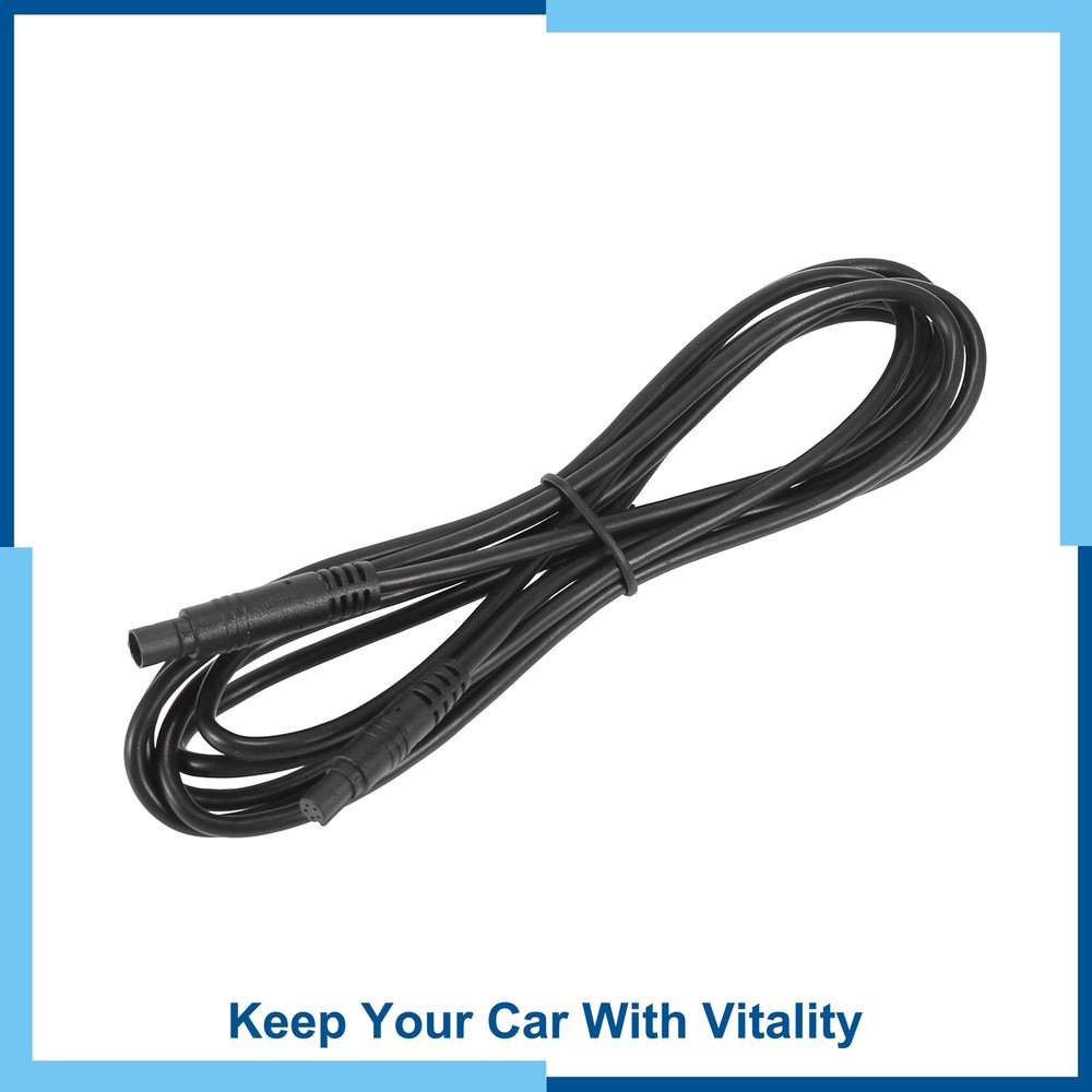 5Pin 6.5ft 2m Backup Camera Extension Cable Dash Camera Cord Wires for Car