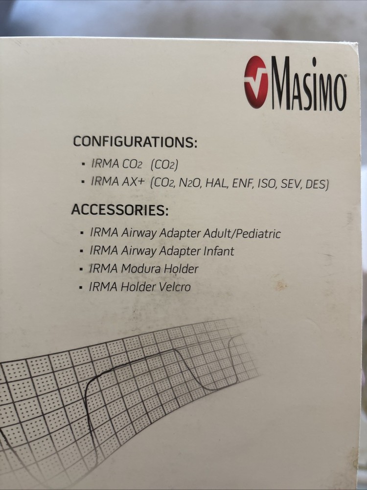 Masimo Irma Co2 And Multi Gas Sensor Ref: 200105