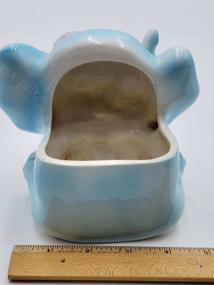 Pottery Elephant Planter