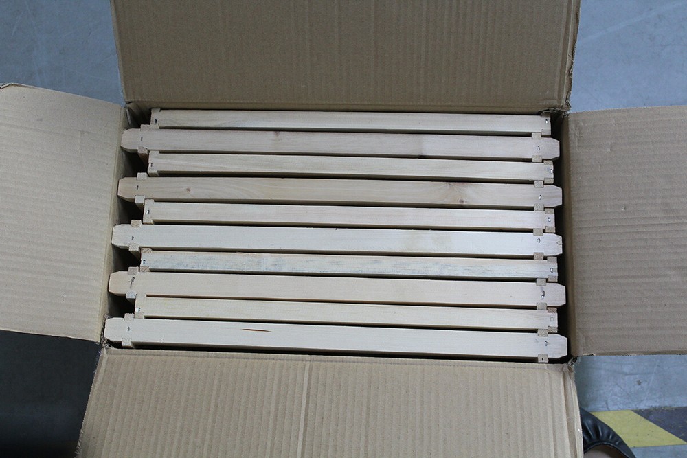 20pcs Bee Hive Frames Brood Box Frames Deep Bee Hive Waxed Foundation Honeycomb