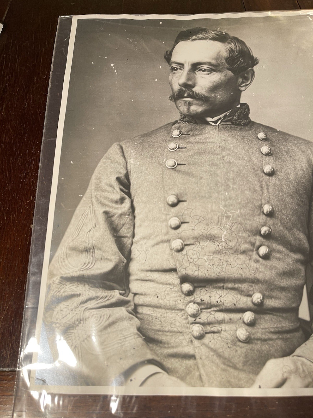 Confederate Civil War Officer Portrait Photo Print Vintage 11x14