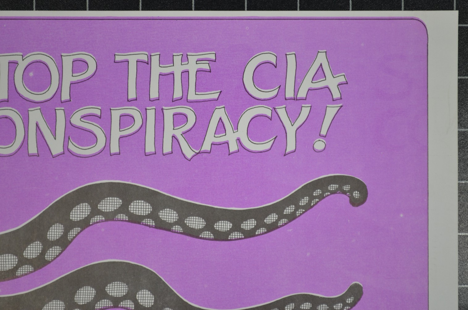 WHITE PANTHER PARTY - GARY GRIMSHAW - STOP THE CIA CONSPIRACY! - FREE JOHN, PUN