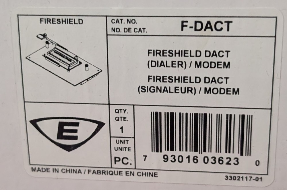Edwards F-DACT - SAME DAY SHIPPING
