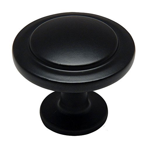 Cosmas Cabinet Hardware Flat / Matte Black Knobs #5560FB