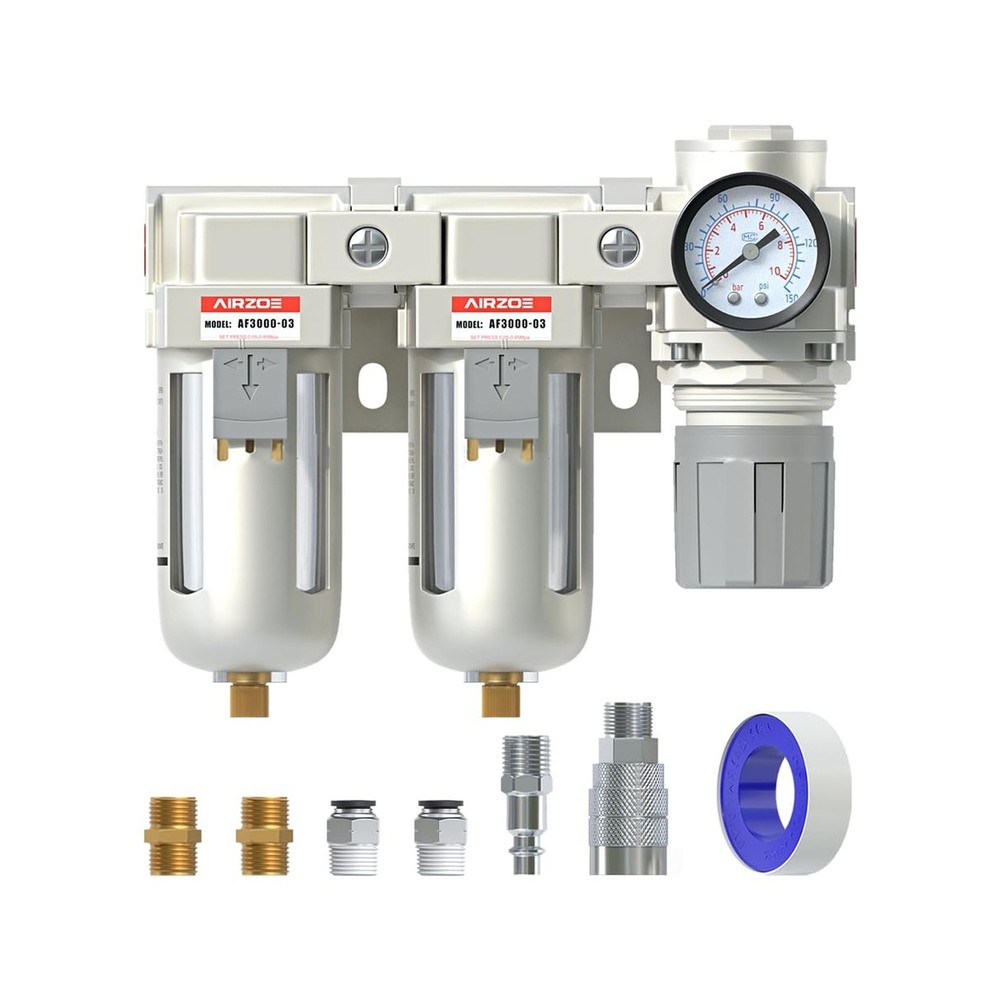 AIRZOE 3/8" NPT Air Dryer for Compressor-Air Compressor Water Separator AC311...